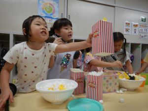 ポップコーンこっち